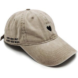 Women’s Cotton  Embroidered Brushed Baseball Unisex Fit Adjustable Hat